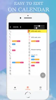 list calendar-vertical, useful iphone screenshot 2