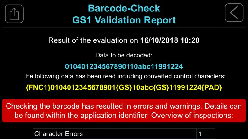 Barcode Check screenshot 9 of 10