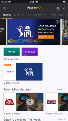 Game screenshot YuppTV - Live TV & Movies mod apk