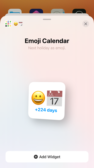 Screenshot #2 pour Emoji Calendar