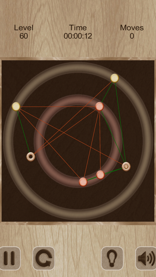 Untangle. Rings and Lines - 1.3.0 - (iOS)
