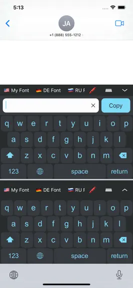 Game screenshot Fontlive - GIF Font Клавиатура hack