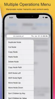 power json editor mobile iphone screenshot 3