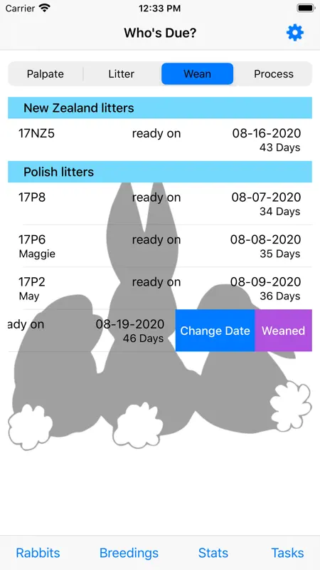 WhosDue screenshot 3 of 10