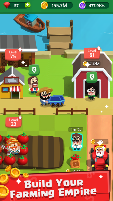 Screenshot #1 pour Farm Tycoon Idle Business Game