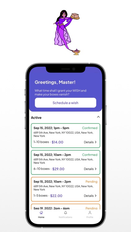 Box Jeannie Customer