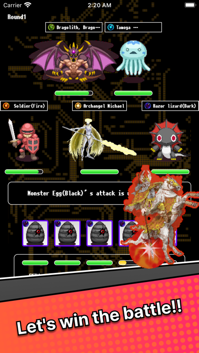 Screenshot #1 pour Luck Luck: Battle Gacha Game