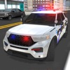 Icon American Police Car Driving