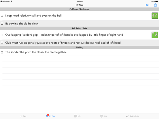 Screenshot #5 pour Lady Golfmaster Tips