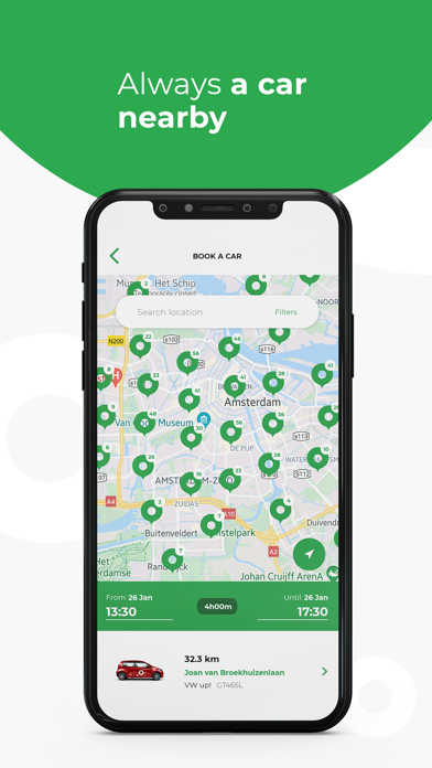 Greenwheels - Car sharing Screenshot