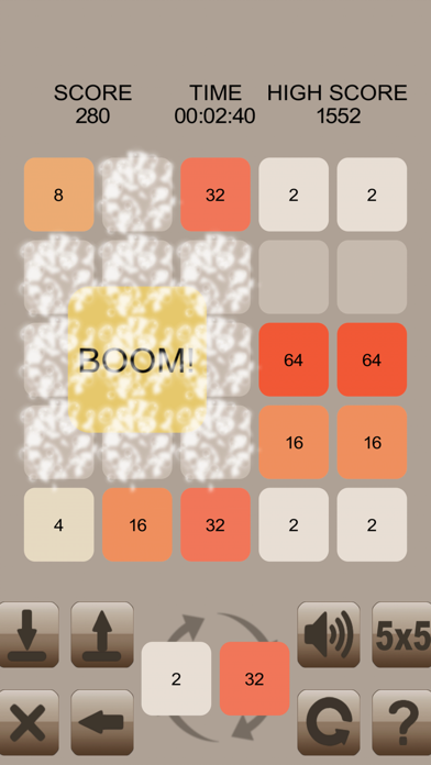 2048 Merged Boom! Screenshot