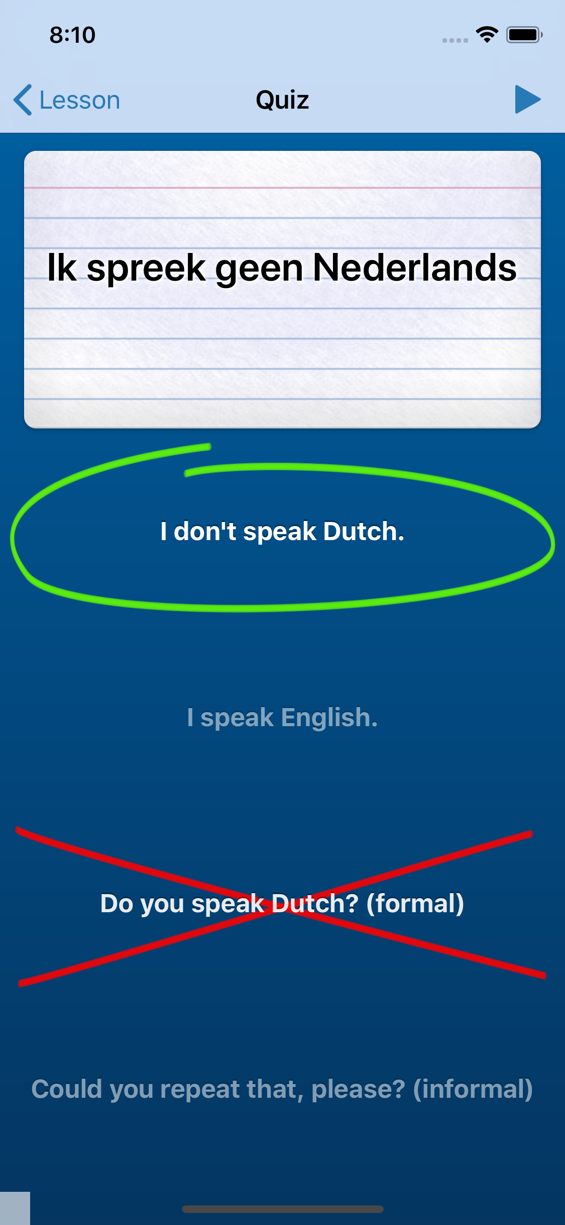 Learn Dutch - Zeer Goed