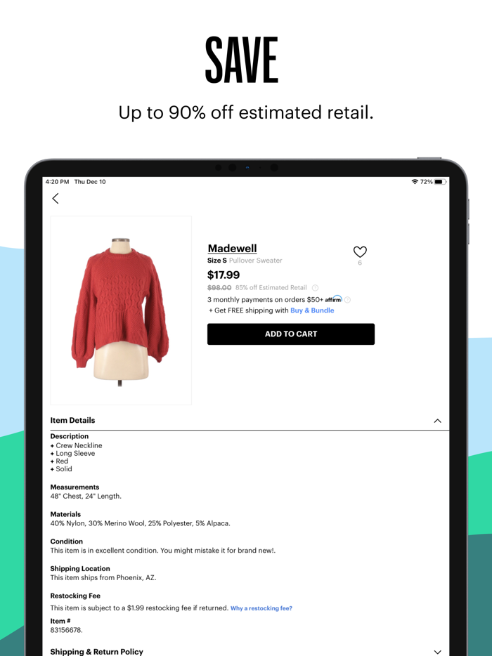 thredUP Online Thrift Store