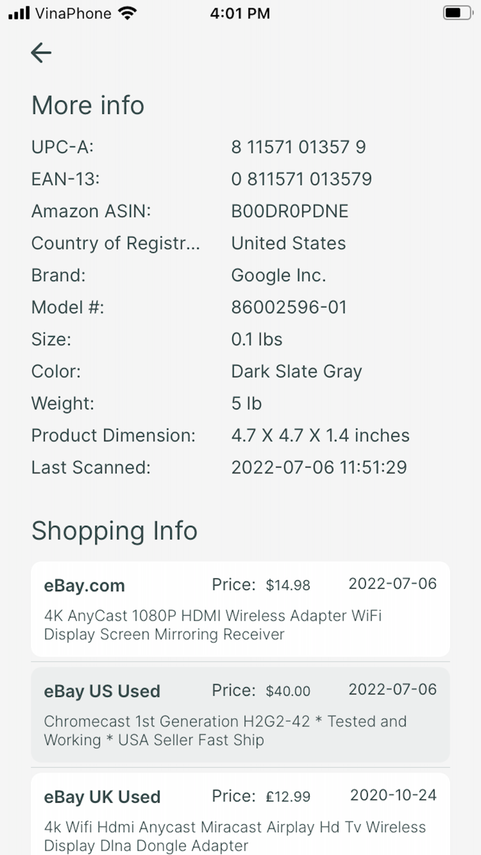 QR Code Reader Barcode Scanr