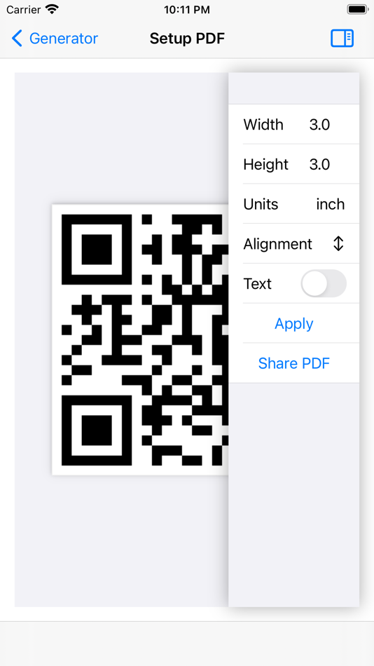 #5. QR-Code Generator (iOS) 由: Binariver LTD