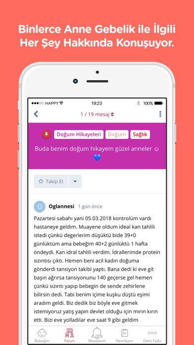 Happy Mom • Hamilelik Takibi Screenshot