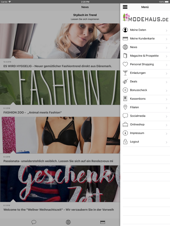 Screenshot #4 pour Modehaus.de
