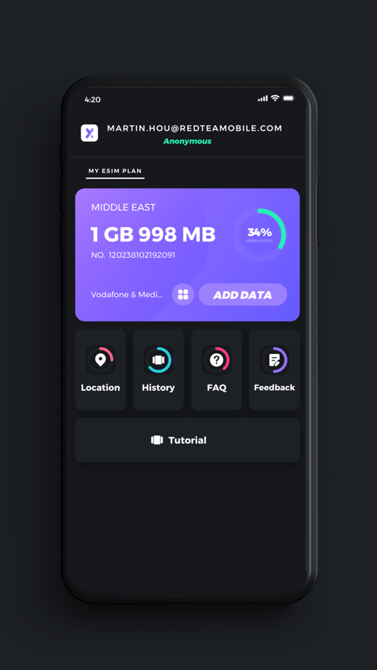 #3. GlobeLink (iOS) 由: REDTEA MOBILE PTE. LTD.