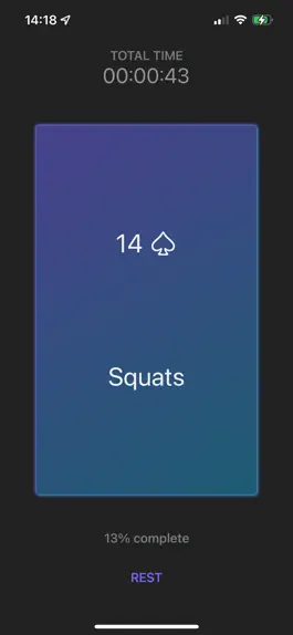 Game screenshot Deck Of Pain - Workout apk