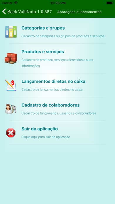 Screenshot #1 pour ValeNota
