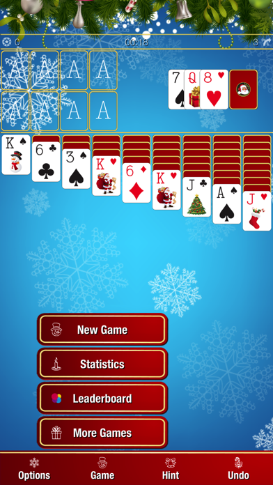 Screenshot #2 pour A Christmas Solitaire x2