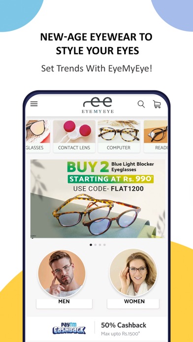 EyeMyEye: Order Eyewear Online Screenshot