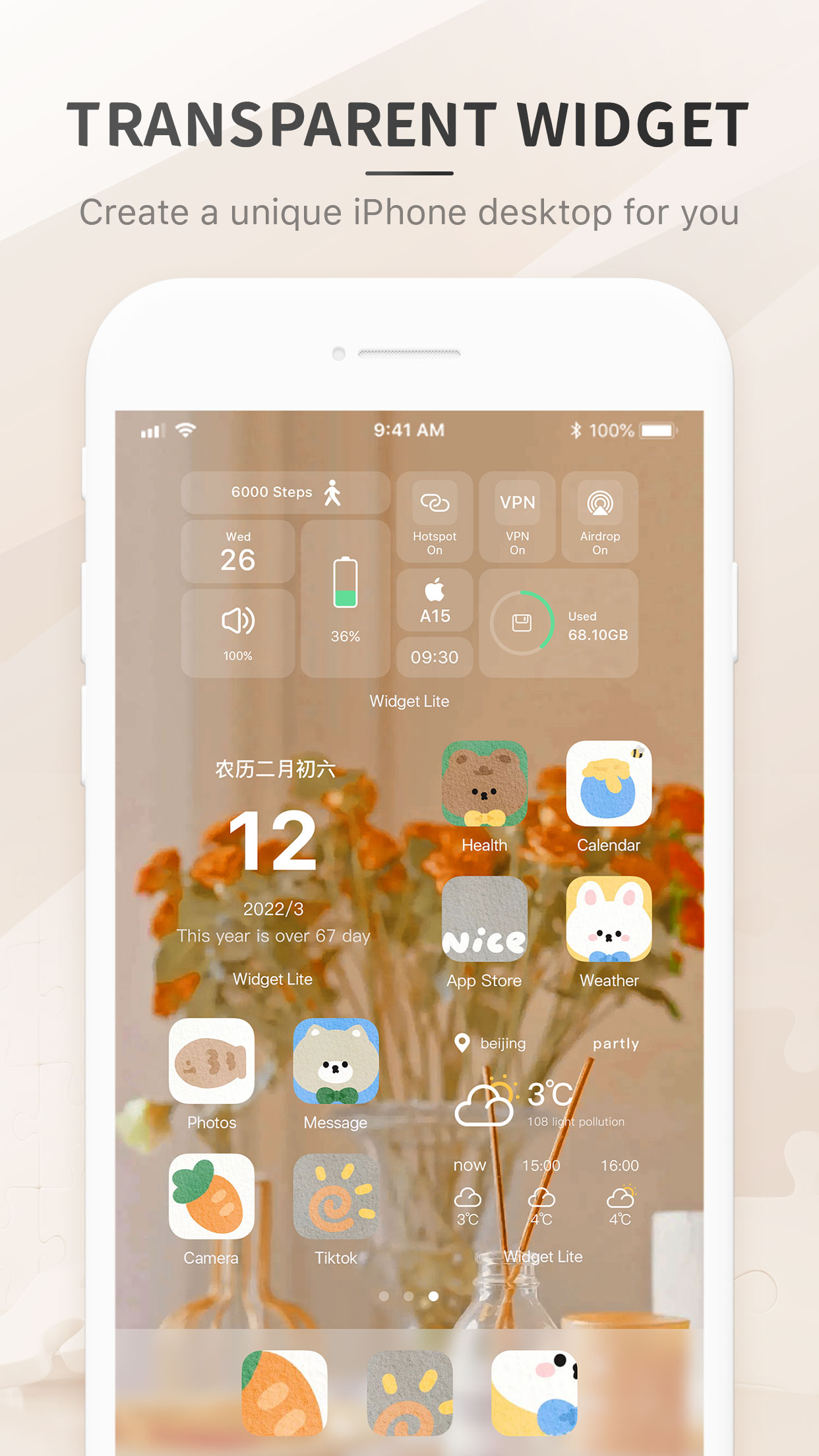 Widget Lite - Top Color Widget