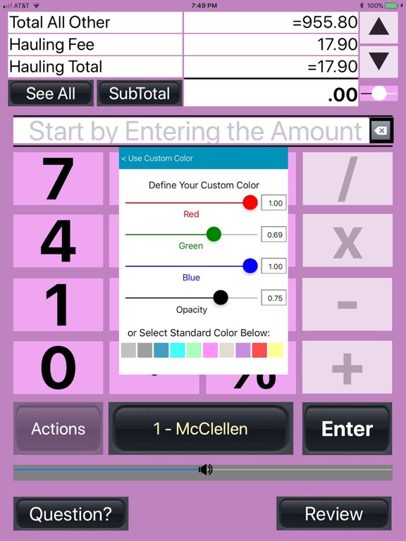 True Balance iPad screenshot 5 - Finance app
