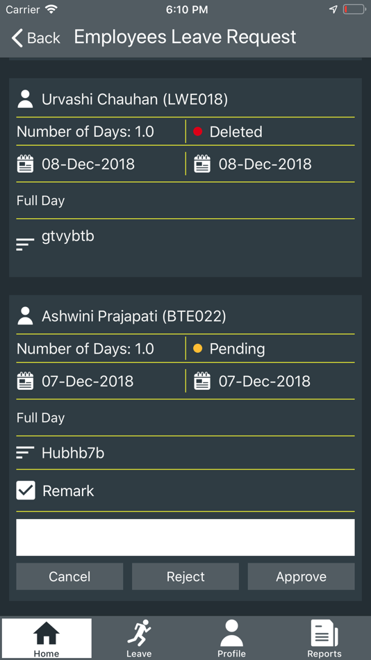 #6. BTOFF (iOS) Podle: LogicalWings Infoweb PVT LTD