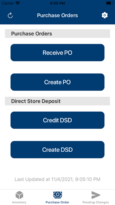 Heartland Mobile Inventory Screenshot