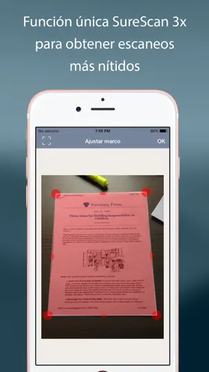 Captura de pantalla de TurboScan™ en iPhone 5