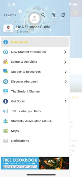 Game screenshot University of Aberdeen Guide apk