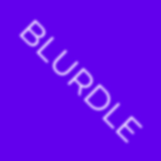 Blurdle icon