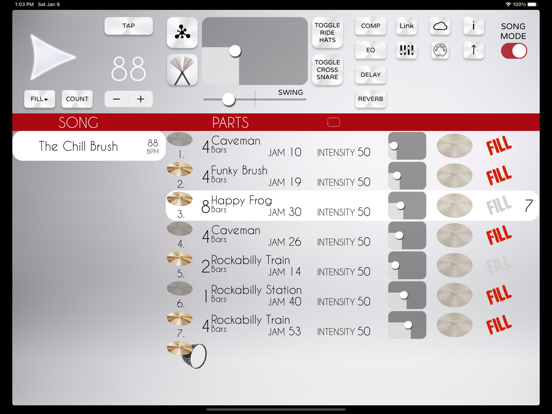 Soft Drummer iPad app afbeelding 6