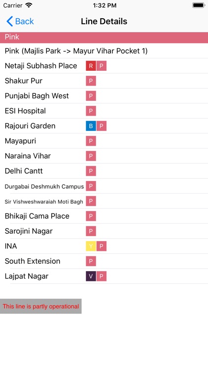 Delhi Metro Route Planner screenshot-3