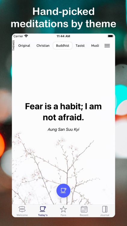 Today's Meditation-Calm Stress