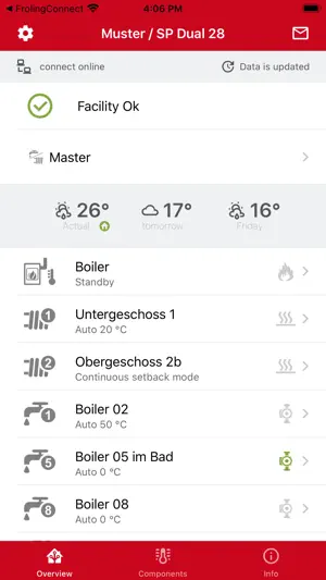 Froling Connect screenshot 1