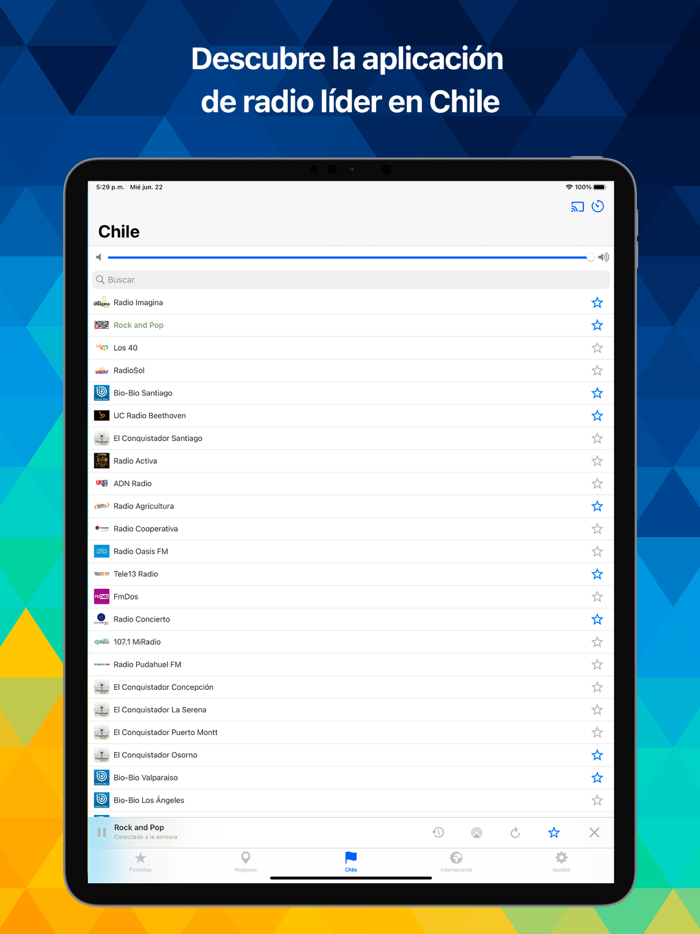 Radio Chile Emisoras en vivo