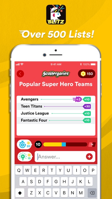 Scattergories Blitz screenshot 4