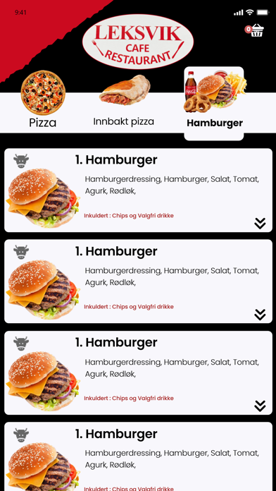 Screenshot #3 pour Leksvik Restaurant