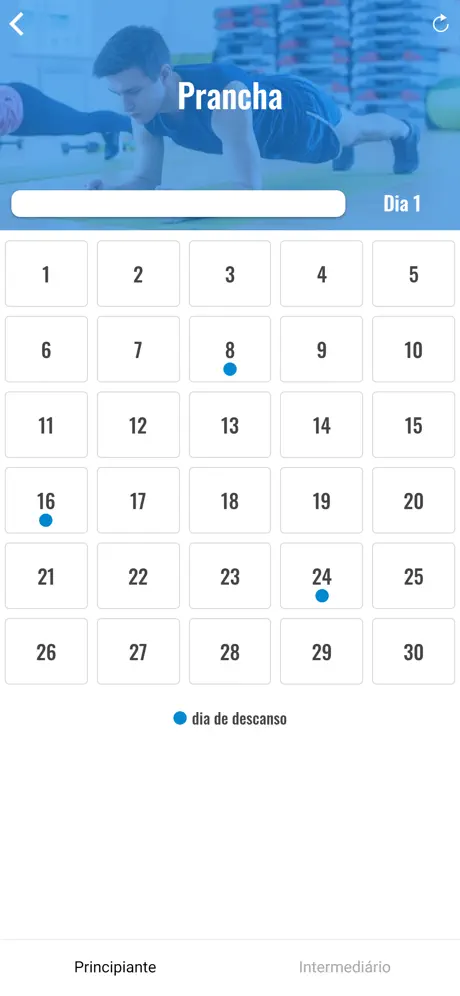 Desafio 30 Dias de Prancha