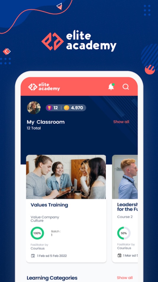 #1. Elite Academy Learning (iOS) Podle: PT Coursius Edukasi Sejahtera