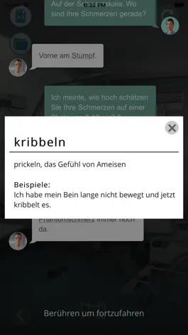 Game screenshot Ein Tag Deutsch in der Pflege apk