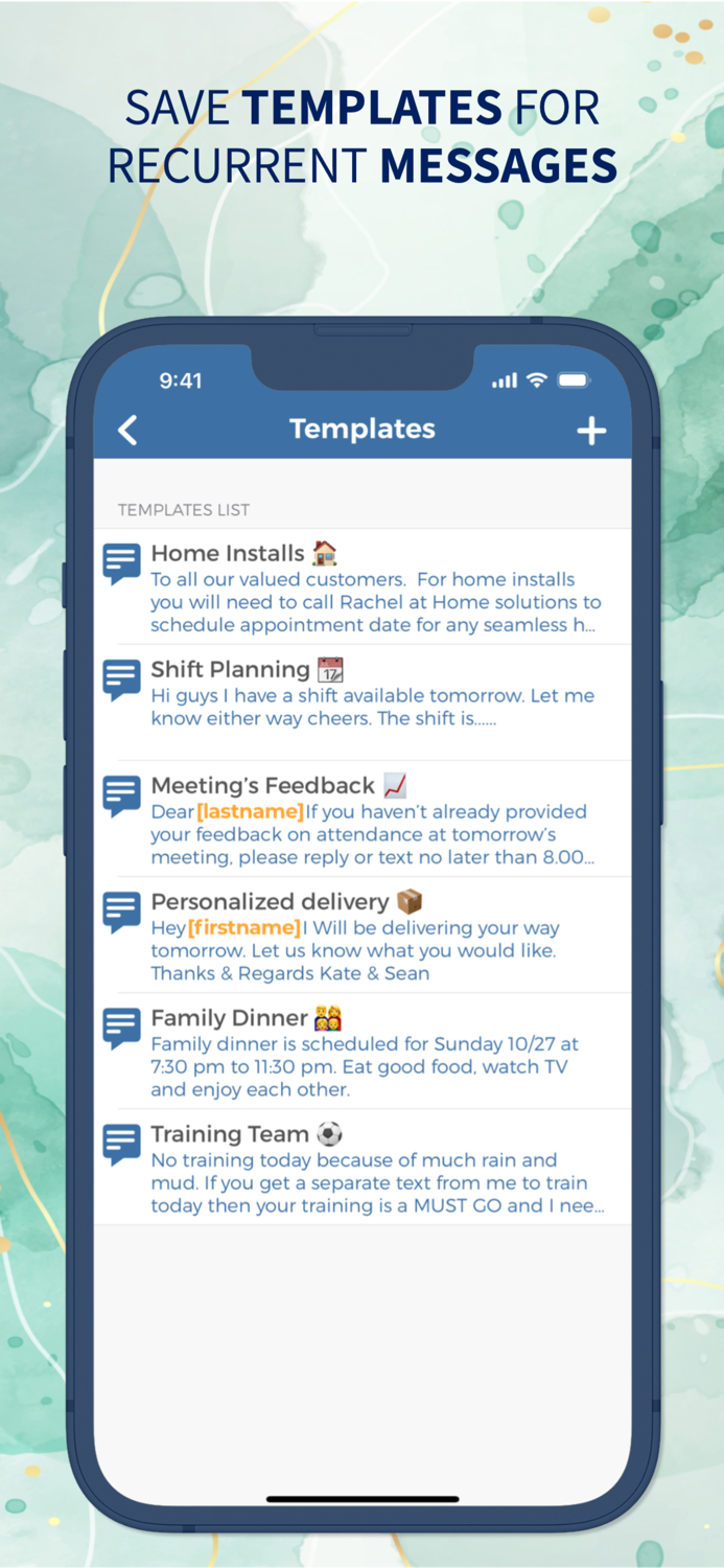 Group Text  Mass Text message