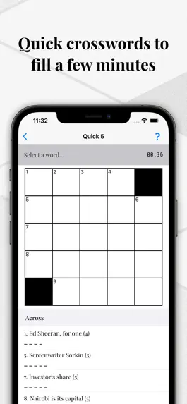 Game screenshot OneDown - Crossword Puzzles apk