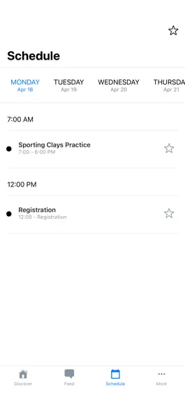 Game screenshot NSCA Events App apk
