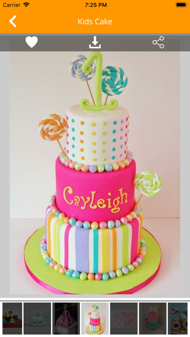Latest Cake Design Ideas Screenshot
