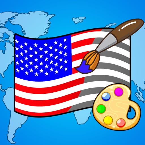 Draw the Flag-Painting Puzzle icon