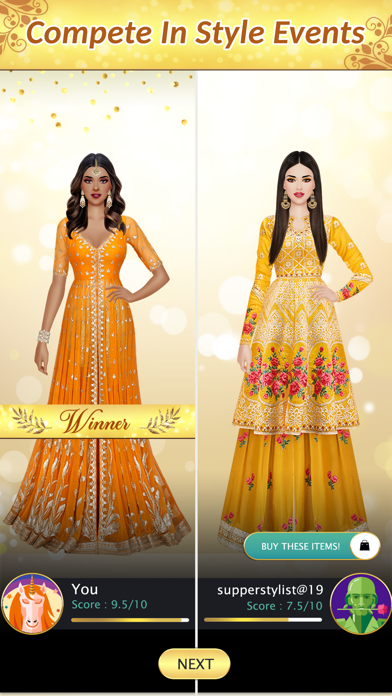 Indian Fashion Dressup Stylist Screenshot