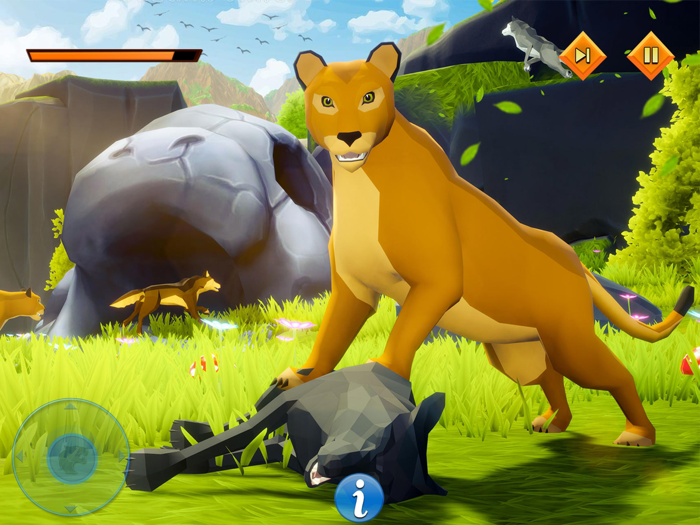 Panther Animal Life Simulator